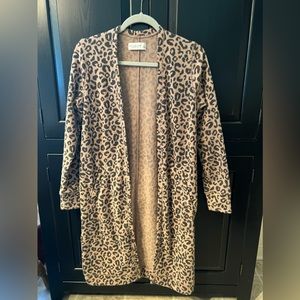 Abercrombie & Fitch Animal Print Cardigan size small